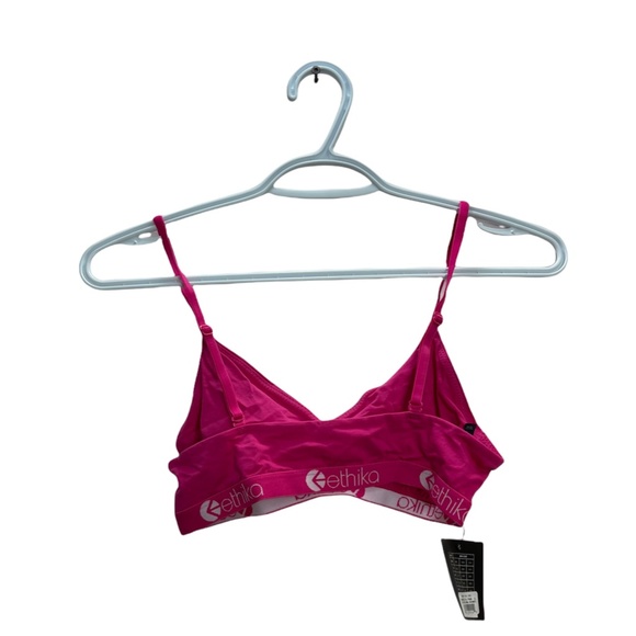 Ethika V Neck pink Bra NWT - Picture 5 of 5